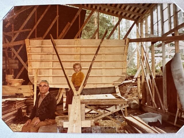 Interior view of Pamela yacht